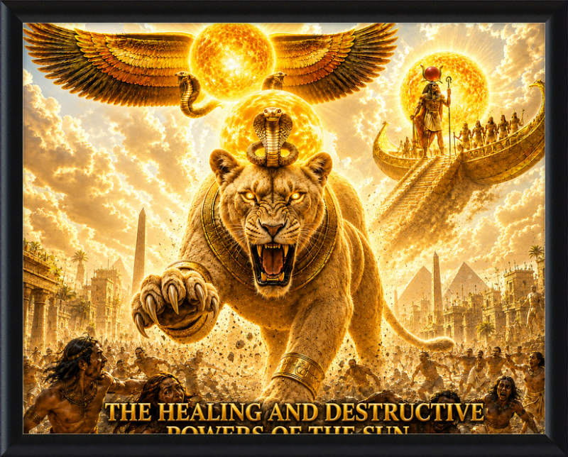 HERU BEHUDET AND SEKHMET