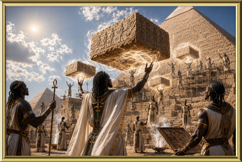 SCIENCE OF THE PYRAMIDS (LEVITATION)