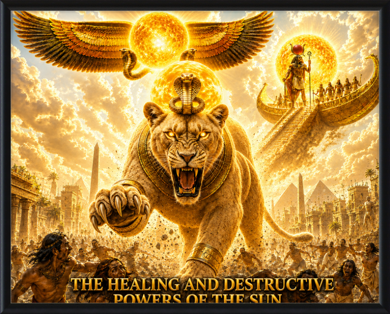 HERU BEHUDET AND SEKHMET