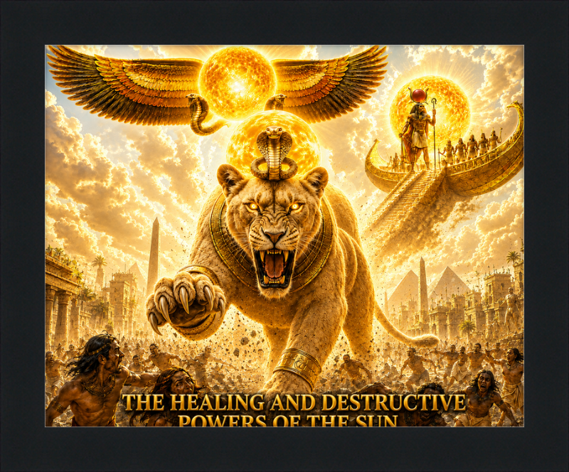 HERU BEHUDET AND SEKHMET